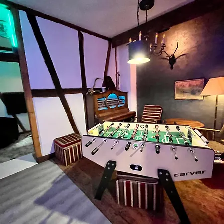 Apartament Bookeinfach - Private - Sauna Jacuzzi Whirlpool Swimmingpool Alahna Sup Beachvolleyball Billiards Ping Pong Cinema Theater Music Disco Ball Bbq Und Parkplaetze Bad Ems