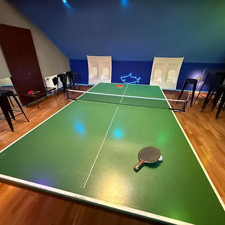 Bookeinfach - Private - Sauna Jacuzzi Whirlpool Swimmingpool Alahna Sup Beachvolleyball Billiards Ping Pong Cinema Theater Music Disco Ball Bbq Und Parkplaetze * 巴特埃姆斯