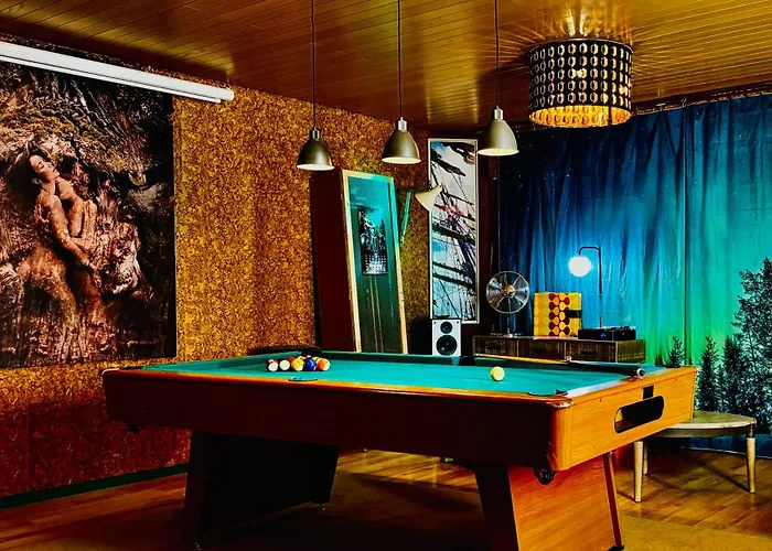 Apartman Bookeinfach - Private - Sauna Jacuzzi Whirlpool Swimmingpool Alahna Sup Beachvolleyball Billiards Ping Pong Cinema Theater Music Disco Ball Bbq Und Parkplaetze *