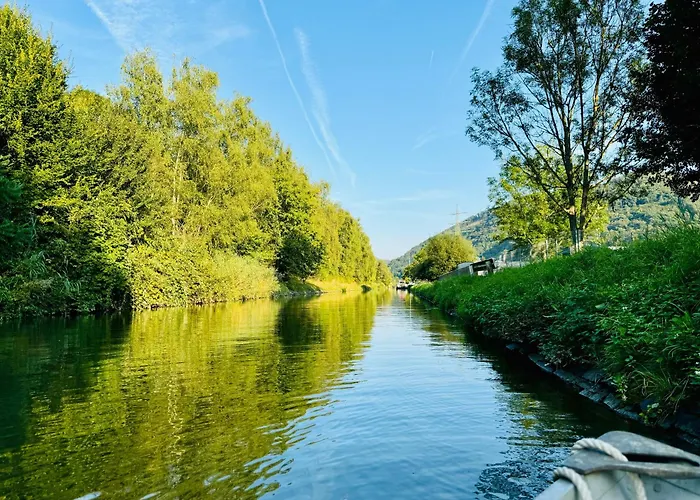 Apartman Bookeinfach - Private - Sauna Jacuzzi Whirlpool Swimmingpool Alahna Sup Beachvolleyball Billiards Ping Pong Cinema Theater Music Disco Ball Bbq Und Parkplaetze Bad Ems