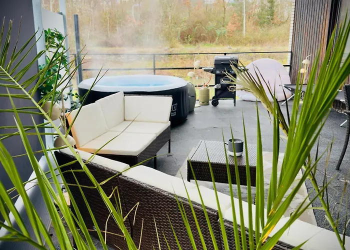 Apartman Bookeinfach - Private - Sauna Jacuzzi Whirlpool Swimmingpool Alahna Sup Beachvolleyball Billiards Ping Pong Cinema Theater Music Disco Ball Bbq Und Parkplaetze