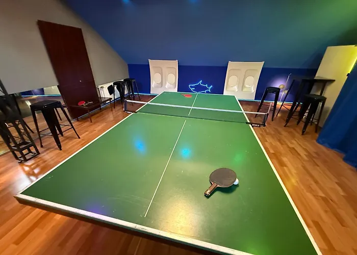 Bookeinfach - Private - Sauna Jacuzzi Whirlpool Swimmingpool Alahna Sup Beachvolleyball Billiards Ping Pong Cinema Theater Music Disco Ball Bbq Und Parkplaetze * Bad Ems